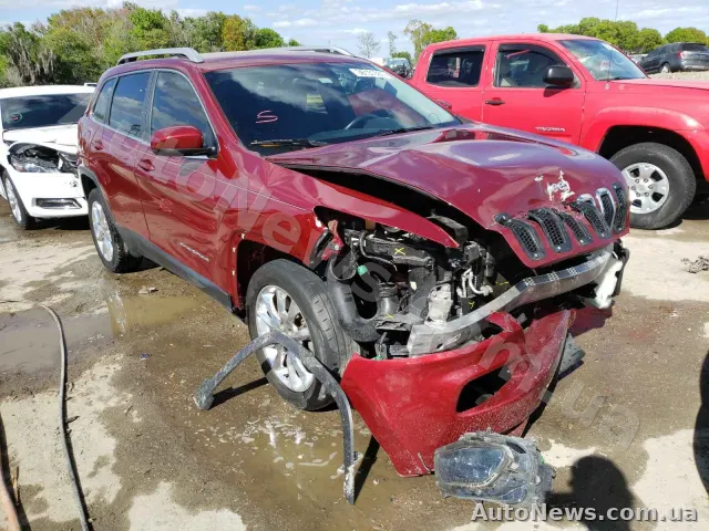 2016 Jeep Cherokee — zdjęcie 1 (copart)