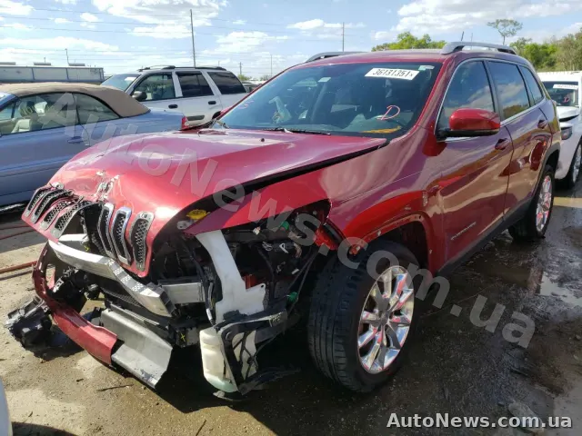 2016 Jeep Cherokee — zdjęcie 2 (copart)