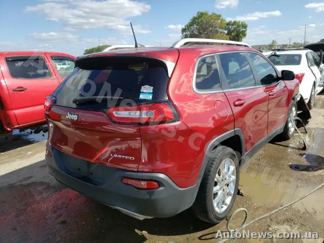 2016 Jeep Cherokee — zdjęcie 4 (copart)