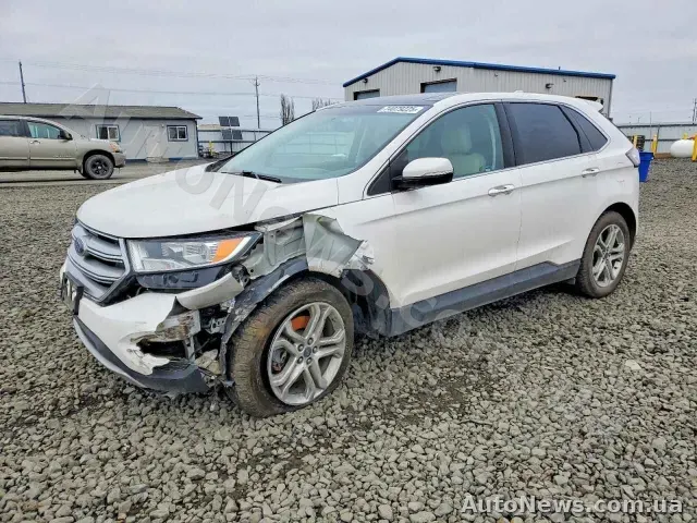 2018 Ford Edge, VIN 2FMPK4K90JBB89658 — фото 1 (copart)