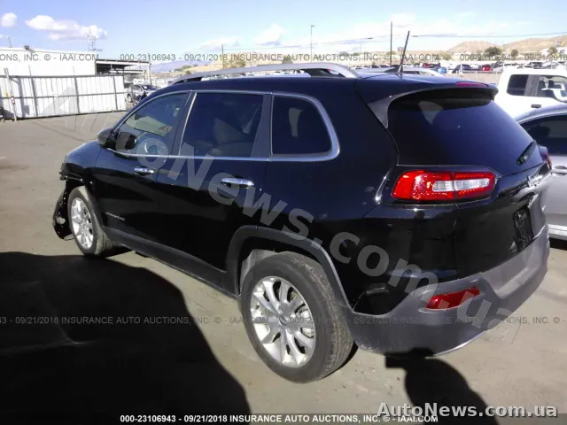 2016 Jeep Cherokee, VIN 1C4PJLDB5HW521815, nr rej. КА7058КЕ — zdjęcie 3 (iaai)