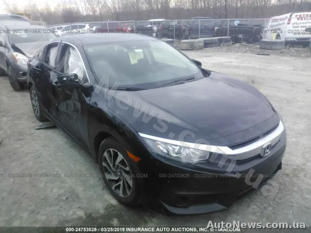 2016 Honda Civic — фото 1 (iaai)
