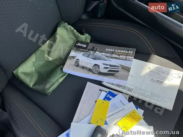 2022 Jeep Compass, VIN 3C4NJCAB0NT224836 — photo 27 (autoria)