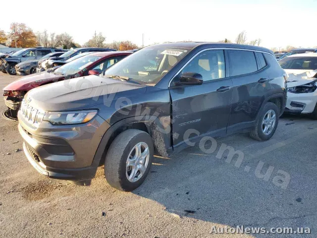 2022 Jeep Compass, VIN 3C4NJCAB0NT224836 — photo 1 (copart)