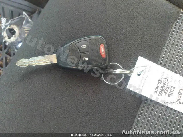 2016 Jeep Compass, VIN 1C4NJDBB4GD662451, nr rej. АІ7725ОА — zdjęcie 11 (iaai)