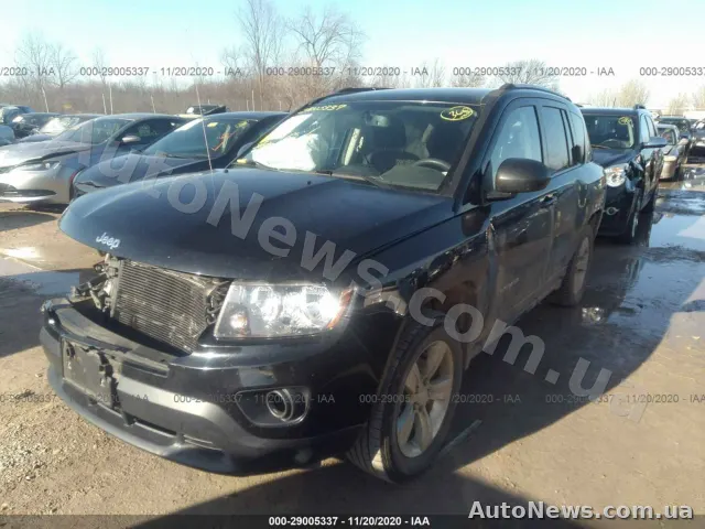 2016 Jeep Compass, VIN 1C4NJDBB4GD662451, nr rej. АІ7725ОА — zdjęcie 2 (iaai)